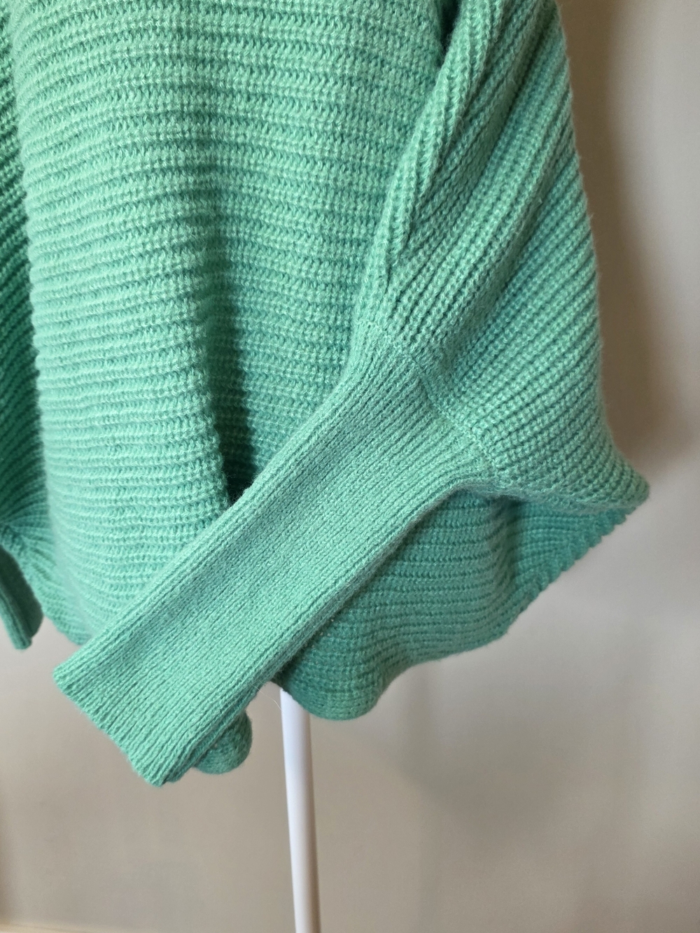 HYFVE Mint Green Off-Shoulder Knit Sweater - Picture 4 of 9